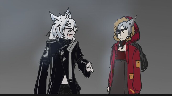 [Arknights handwriting] Amiya's face turned into a chrysanthemum!