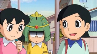 Doraemon, a green hat that can calm your mind and eliminate any distracting thoughts. Nobita can wor