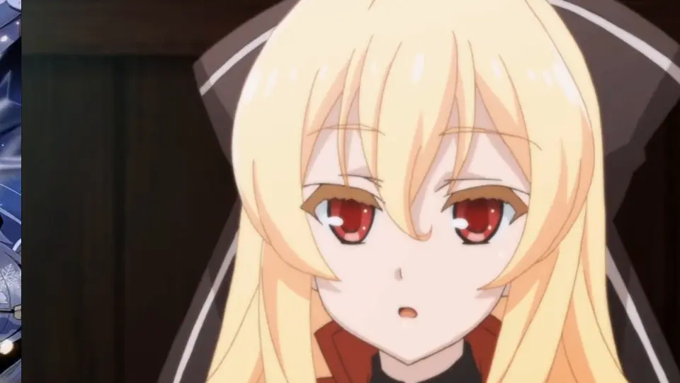 The super cute vampire with blonde hair and red eyes in the animation! -  Bilibili
