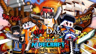 400 NGÀY TRỞ THÀNH VUA HẢI TẶC TRONG MINECRAFT BIỂN ĐEN - NHẬT KÝ TRONG TÙ!
