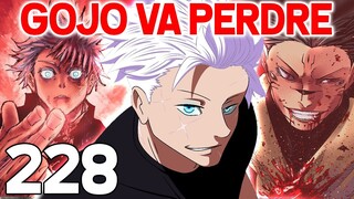 GOJO VA PERDRE ! SUKUNA ET LA TECHNIQUE DES 10 OMBRES - JUJUTSU KAISEN 228 | REVIEW MANGA