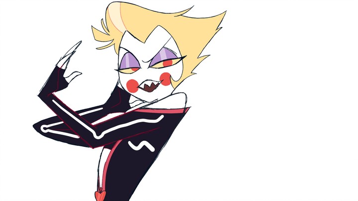 [Hell Inn/Frame-by-Frame Animation] Lucifer's Poison (Uncolored Semi-finished Version) with Apple
