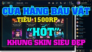 [LMHT] TIÊU 1500RP VÀO SỰ KIỆN CỬA HÀNG BÁU VẬT ĐỂ LẤY KHUNG SKIN VÀ CÁI KẾT BẤT NGỜ CHO EZREAL MVP