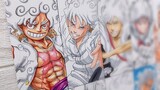 Gear 5 Again | Drawing All Anime Protagonists as Sun God Nika | One Piece | ワンピース