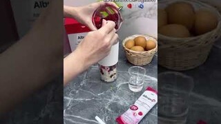 Albupro Recipe - Double Berry Yogurt Smoothie 🍓