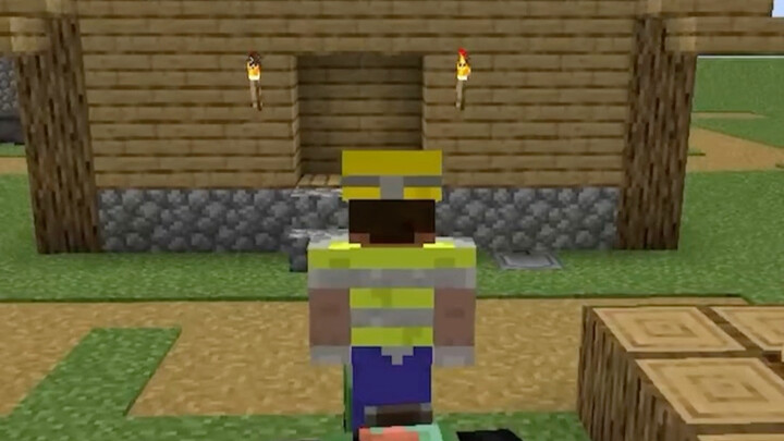 Repairing lights for villagers