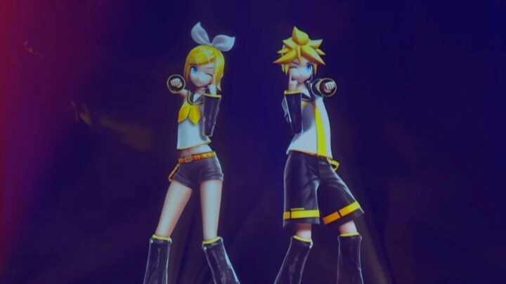 Kagamine twins "Dance" dance for their own use