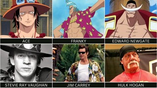 One Piece Characters Based on REAL PEOPLE