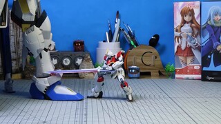 Menggunakan Gundam untuk menunjukkan pemahaman penuh saya tentang evolusi pedang [TD25 stop motion a