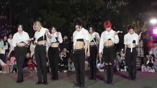 Abs Killer mengundang Anda untuk menonton dance cover versi BAD Roadshow-Peak time di taman bermain