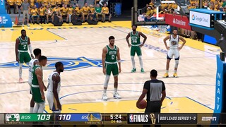 NBA 2K22 Ultra Modded Finals | Celtics vs Warriors | Full GAME 1 Highlights