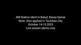AM Station idents in Balud, Basey Samar