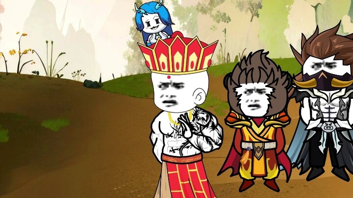 When Tang Seng becomes a fierce bandit, Taishang Laojun, where is your belt?