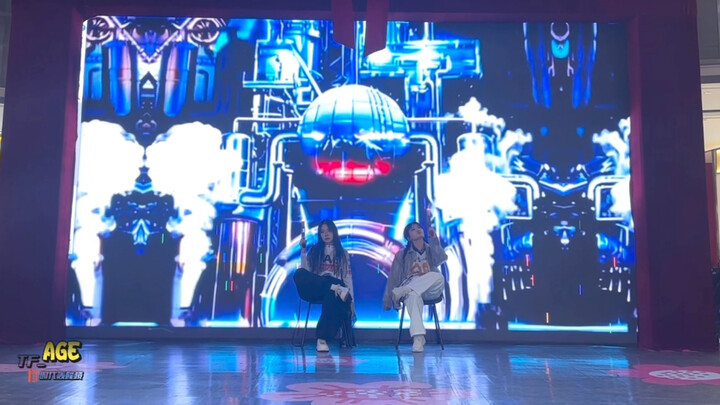 【TF_AGE】Fan heymama tái hiện chuẩn chỉnh tạo hình cày like/ Màn hình lớn (có cả phân đoạn jazz hạ ch