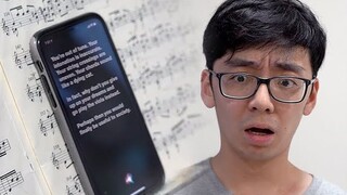 【Funny video】When Siri complains about your violin playing…