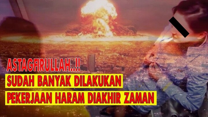 INILAH 3 JENIS PEKERJAAN DIAKHIR ZAMAN, Dan Sudah Banyak Dilakukan.