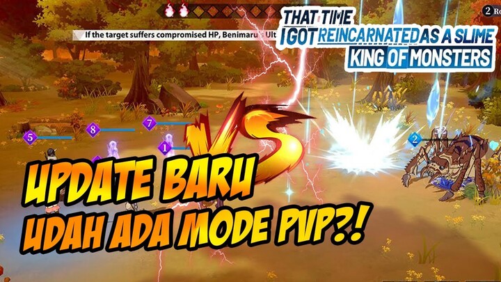 UPDATE TERBARU TENSURA SUDAH ADA MODE PVP? + GACHA SHIZU - TENSURA : KING OF MONSTER INDONESIA