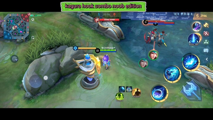 KAGURA HOOK COMBO PRACTICE MLBB kindly support guys mwa