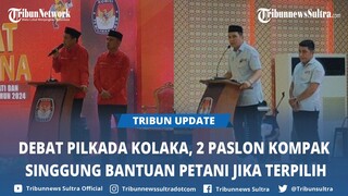 Debat Pilkada Kolaka, 2 Paslon Bupati Kompak Singgung Bantuan Petani Jika Terpilih, Ada Pupuk Gratis