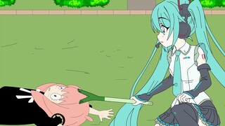 If Hatsune Miku meets Anya with a twist