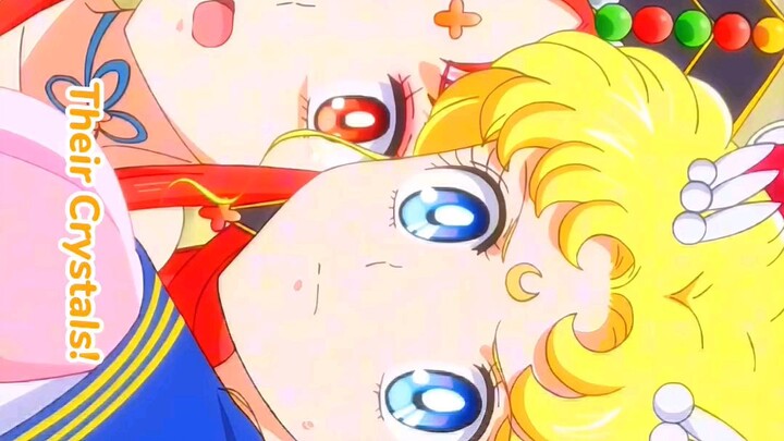 sailor Stars at sailor moon cosmo