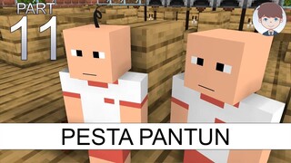 Upin & Ipin Pesta Pantun 11 (Minecraft Animation)