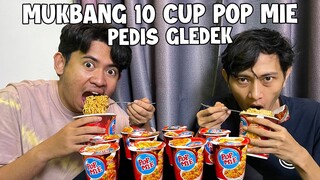 MULUT BENCANA TEBAKAR !!! POP MIE PEDES GLEDEK PEDESNYA GILAAAAA PAK...