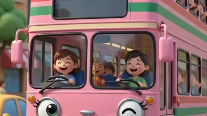 The Pink Bus's Wonderful Journey#PinkBusStory #CartoonBangla #BanglaCartoon #Bus #ToonSport Vlogs