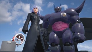 Kingdom Hearts 3 - Big Hero 6 Heartless Baymax Cutscene & Fight