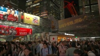 渋谷  Night walk in Shibuya, Tokyo, Raw Sound (October 4, 2024)