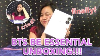 BTS BE ESSENTIAL ALBUM UNBOXING PHILIPPINES (BTS BE ESSENTIAL W/ WEVERSE POB) I CRIED!!!
