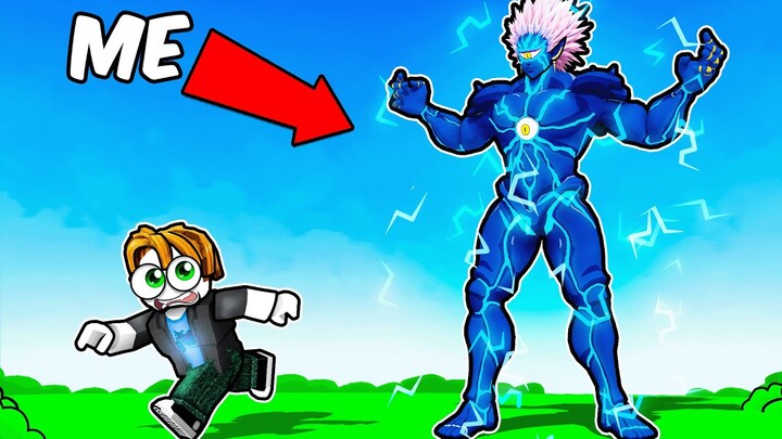 Becoming the STRONGEST VILLAIN in Roblox One Punch Man!