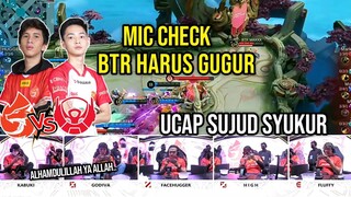 AURA PULANGKAN BTR! MIC CHECK AURA VS BTR MPL S10 PLAYOFF