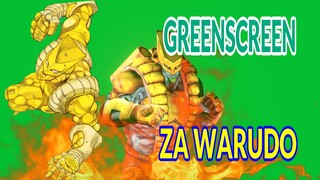 JoJo's   Dio's The World Za Warudo GREENSCREEN