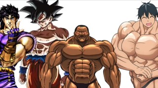 25 người đàn ông cơ bắp khỏe nhất trong anime!