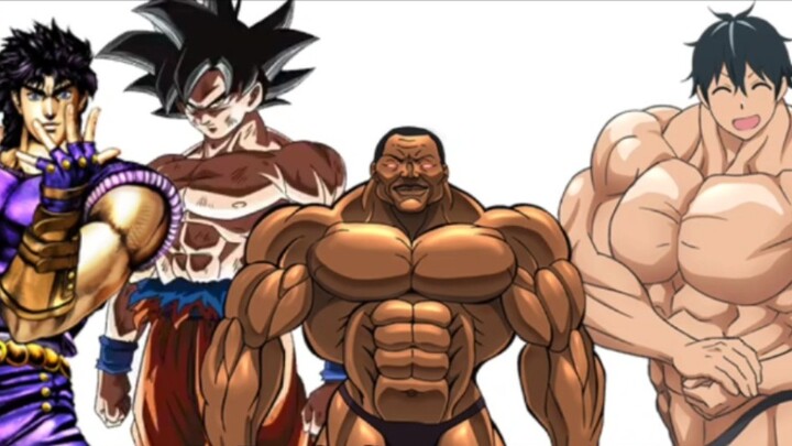 The 25 most muscular men in anime!