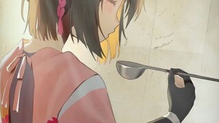 【碧蓝档案】live2d动画：泉奈的厨艺修行！忍忍！