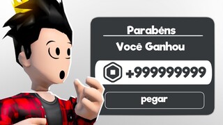 TESTEI JEITOS DE TER ROBUX GRÁTIS no ROBLOX!