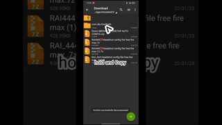FREE FIRE MAX HEADSHOT CONFIG FILE 🗃️