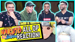 NARUTO SHIPPUDEN OPENINGS 1-20 REACTION (All Openings)! Anime Reaction #1