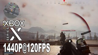 Call of Duty Warzone - 1440p@120fps Framerate Analysis XSX High Resolution Texture Pack [HD 1440P]