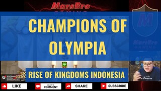 CHAMPIONS OF OLYMPIA [ RISE OF KINGDOMS INDONESIA ]