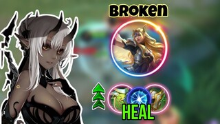 freya is broken with alice healing up in exp lane