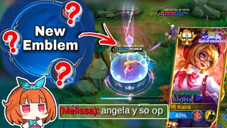 ANGELA NEW BEST EMBLEM & BUILD 2023!💖TOP GLOBAL ANGELA KAIRA CHANNEL🌸