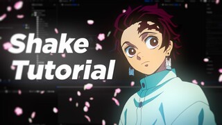 Shake Tutorial | After Effects [Twitch Plug-in]