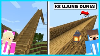 MIPAN & ZUZUZU Buat Jembatan Yang Paling Panjang Di Dunia Minecraft! SAMPAI UJUNG DUNIA & SURGA