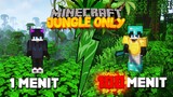 100 Menit Di Minecraft 1.18 Tapi Jungle Only!! 😱🌴🌳