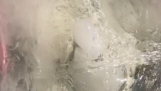 干冰放进史莱姆里面原来是这种效果