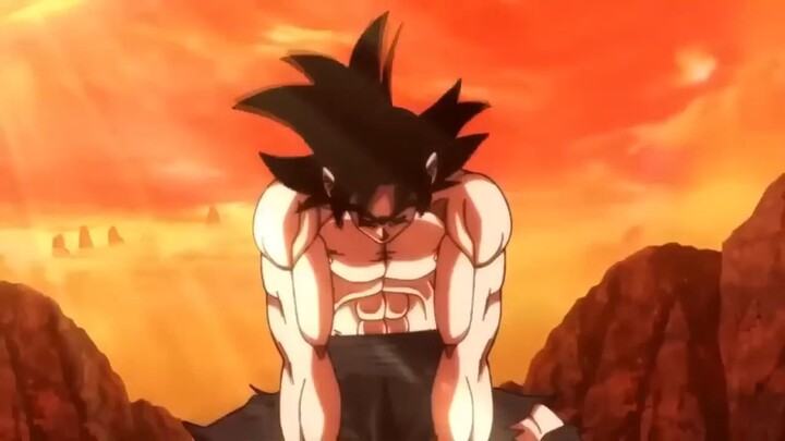 Goku locked learns the Hakai energy and his body suffers the consequences