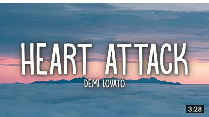 Demi Lovato -Heart Attack (Lyrics)